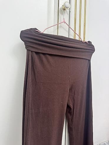 парные одежда: Весна/лето комфортная двойка штаны клешь, и скимс футболка можно — 3