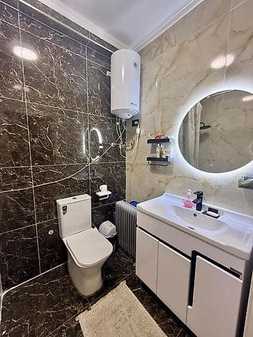 квартиры в районе ошского рынка: 1 комната, 37 м², Элитка, 3 этаж, Евроремонт — 3