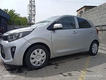 Kia Morning: 2017 г., 1 л, Автомат, Бензин, Хэтчбэк