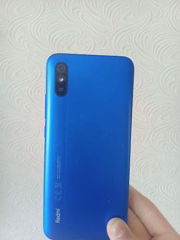 Redmi, Redmi 9A, Б/у, 32 ГБ, цвет - Синий, 2 SIM