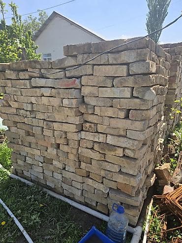 резка кафеля: Кирпич полнотелый керамический, разобранный с кладки - Материал — 2