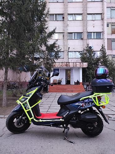 suzuki lets: Макси-скутер Yamaha, 160 куб. см, Бензин, Б/у — 5