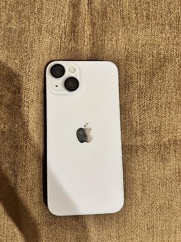 IPhone 14, Б/у, 256 ГБ, Белый, 79 %