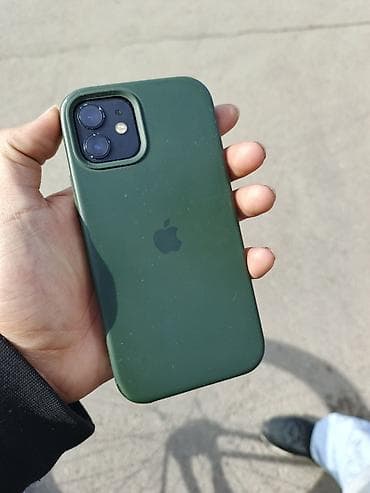 ipad mini 7: IPhone 12, Б/у, 128 ГБ, Midnight, Чехол, 76 % — 1