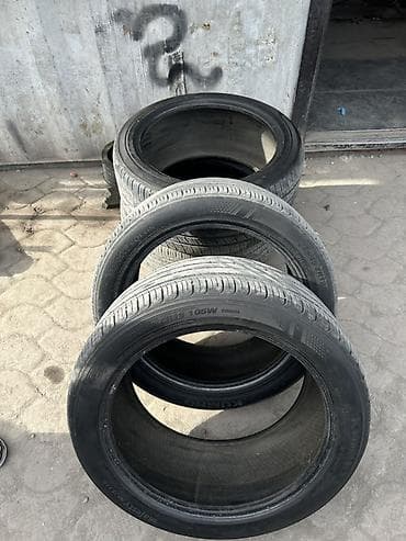 Шины 245 / 45 / R 19, Лето, Б/у, Комплект, Легковые, Kumho