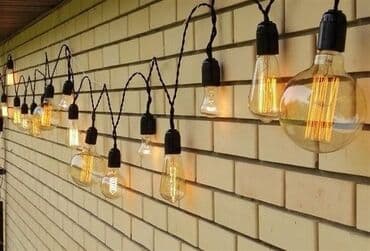 уличная гирлянда из лампочек купить: Гирлянда с ретро-лампами Эдисона идеально подходит для создания — 2