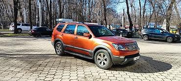 авто чихол: Полноразмерный рамный внедорожник 7 мест, оранжевый металлик — 7