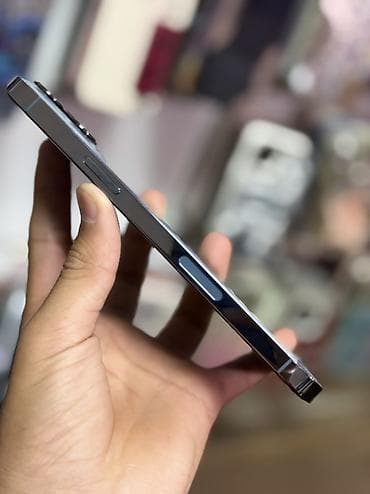 hidden camera: IPhone 13 Pro Max, Б/у, 128 ГБ, Sierra Blue, Зарядное устройство, Защитное стекло, Чехол, В рассрочку, 100 % — 3