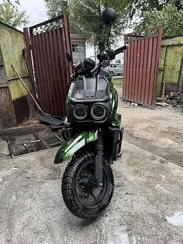 Скутер танк 150 см³ новый !!! линейка GY6), зелёный камуфляж at lalafo.kg Скутер танк 150 см³ новый !!! линейка GY6), зелёный камуфляж