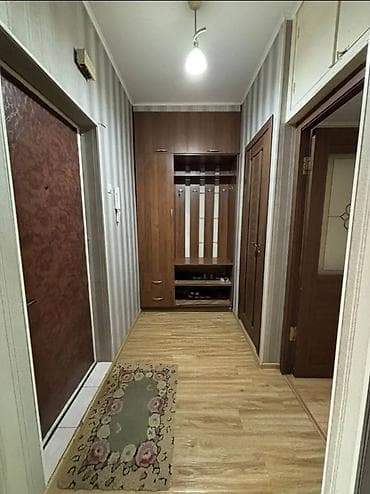 сыдыков: 2 комнаты, 47 м², Аламедин-1 мкр 105 серия, 3 этаж, Свежий ремонт — 3