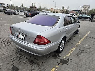 форестер 2002: Mercedes-Benz S-Class: 2002 г., 5 л, Автомат, Бензин, Седан — 4