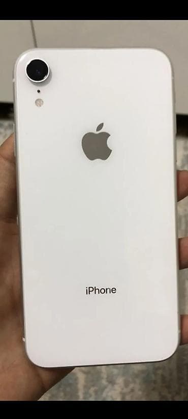 продам айфон: IPhone Xr, Б/у, 128 ГБ, Белый — 1
