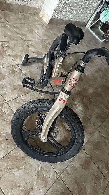 колесик: Детский велосипед, 2-колесный, 4 - 6 лет, Для девочки, Новый — 2