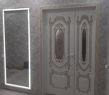 зеркало со светильником: Отделочные и ремонтные работы «под ключ» - Декоративные стены — 1