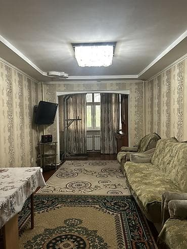 Кыймылсыз мүлк: 3 бөлмө, 58 м², 104-серия, 1 кабат, Косметикалык ремонт — 1