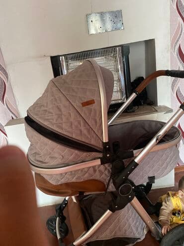 прогулочные коляски для зимы: Коляска, Б/у — 2