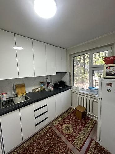 3 комнаты, 60 м², Центральная мечеть 104 серия, 1 этаж, Евроремонт — 5