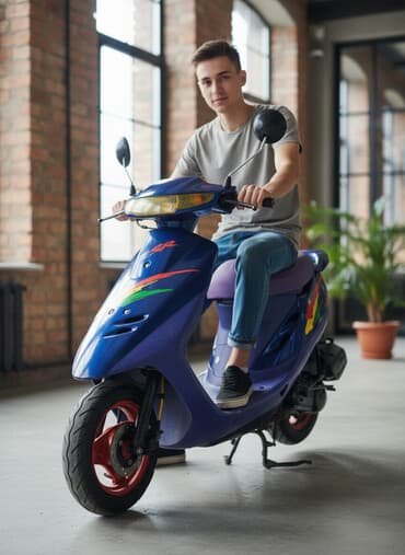 диск на скутер: Мини мопед Honda, 50 куб. см, Бензин, Б/у — 1