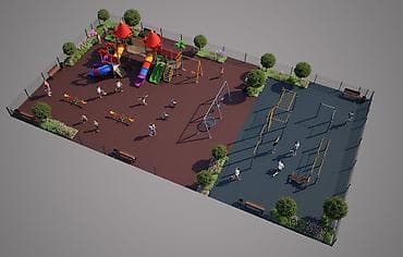 турник настенный 3 в 1: Детская площадка Для улицы — 7