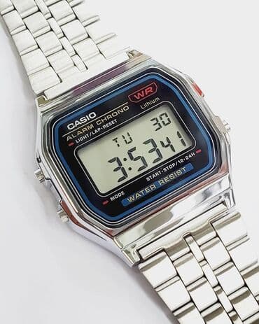 умные часы новый: CASIO A158WA-1. • Оригинал. • Японский механизм «Miyota». • Ремешок - — 1