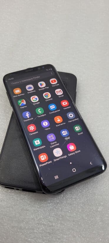 новые телефоны самсунг: Samsung Galaxy S8, Б/у, 64 ГБ, цвет - Черный, 2 SIM — 5