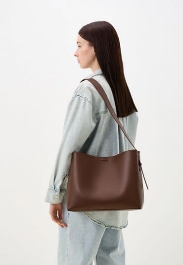 портмоне ручной работы: Сумка Farfalluccia из натуральной кожи. Детали: застежка на магнитную — 1