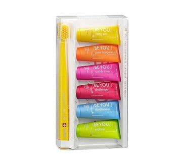 зубные: Набор CURAPROX Be you set, состоящий из шести семейных зубных паст Be — 1