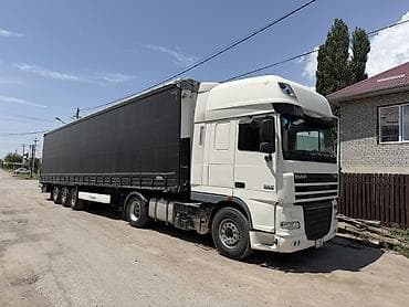 Тягач, DAF, 2012 г., Тентованный