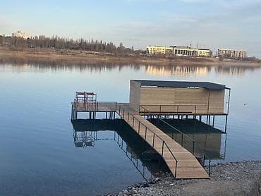 Курулуш жана оңдоо кызматтары: Изготовление и монтаж причалов, пирсов и понтонов “под ключ” - — 2