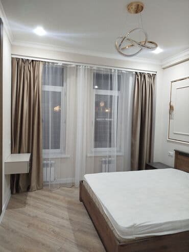 квартира в районе ошского рынка: 2 комнаты, 55 м², Элитка, 2 этаж, Евроремонт — 2