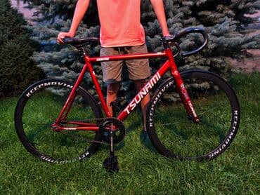 прокат велосипедов бишкек: Городской велосипед, Tsunami, Рама L (172 - 185 см), Новый — 1