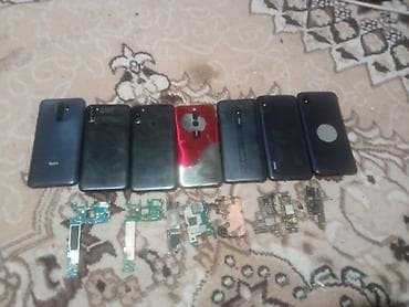 xiaomi redmi k40: Набор смартфонов и плат на разбор телефондор 500 сомдон сатылат экран — 1
