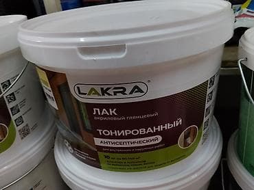 Лак акриловый глянцевый LAKRA, тонированный, антисептический — 1