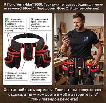 Сумка для инструментов, Новый, Для строителя, Бесплатная доставка