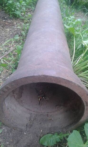 Продаю трубу чугунную, толстостенную СССР длинна 4м20смдиам.300мм