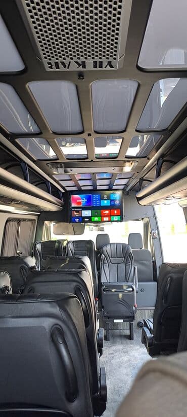 портерге шина: Регион боюнча, Аэропорт, Шаар ичинде Бус, Автобус | 18 орундук — 10