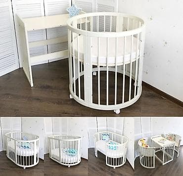 used bed: В хорошем состоянии + 2 матраса — 1