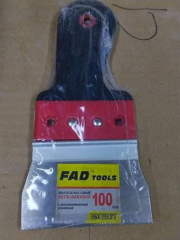 Шпатель фасадный FAD Tools, 100 мм - Материал полотна: нержавеющая — 2