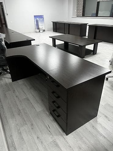 open: Комплект офисной мебели, Новый, ДСП, цвет - Коричневый — 5