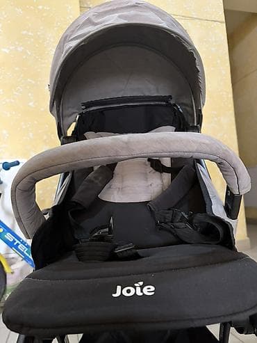 bazar kg: Коляска, Joie, цвет - Серебристый, Б/у, Самовывоз — 2
