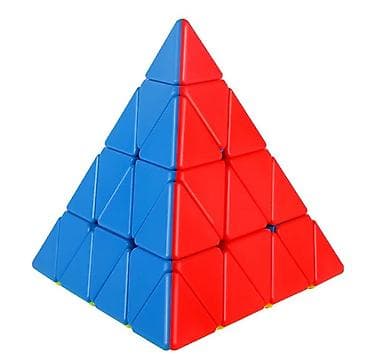 Головоломка-пирамидка (Pyraminx), скоростная. - Форма: тетраэдр
