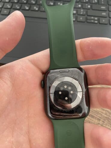 apple watch 3 series: Продаю apple watch 7 серии, 45 мм. Акб 81%, оригинальный ремешок + — 6