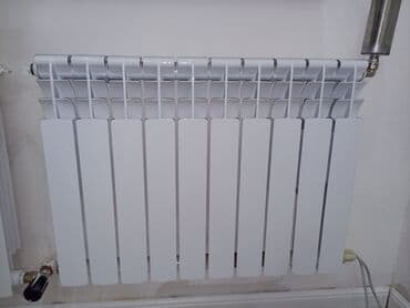 алюминиевый стол: Алюминиевый секционный радиатор отопления - 10 секций, современный — 3