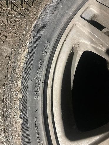 nissan terrano: Колеса в сборе 215 / 55 / R 17, Комплект, Литые, отверстий - 5 — 2