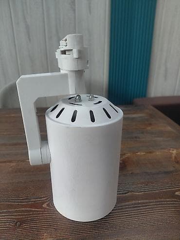 спот: Светильники трековые LED, белые - Комплект: алюминиевый трек (шина) и — 3