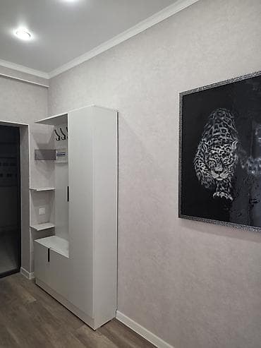 flat osh: 1 комната, 41 м², Космос Индивидуалка, 12 этаж, Дизайнерский ремонт — 7