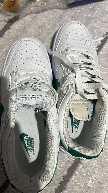 зимние обувь мужская: Мужские кроссовки, 36, Nike, Новый, цвет - Белый, Самовывоз — 3