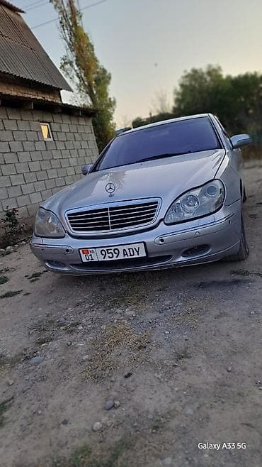 mers ml: Mercedes-Benz S-Class: 2000 г., 5 л, Автомат, Газ, Седан — 2