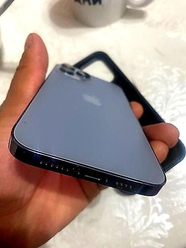q maks: IPhone 13 Pro, Б/у, 256 ГБ, Sierra Blue, Чехол, 100 % — 4