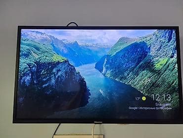 hdmi hdmi: Телевизор Hisense, диагональ экрана 32". Плоская панель с тонкими — 1